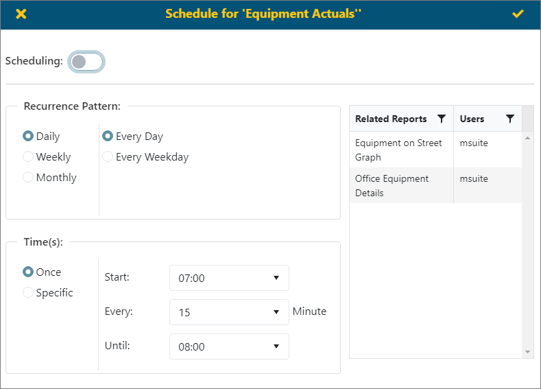 A screenshot of a schedule

Description automatically generated