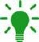 A green light bulb with rays of light

AI-generated content may be incorrect.