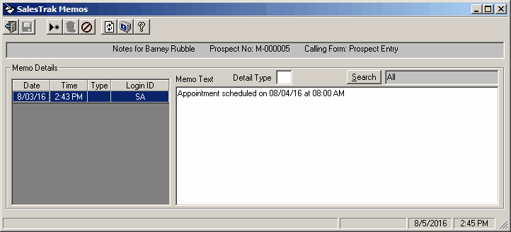 ST_Trans_ProspectEntry_Memo